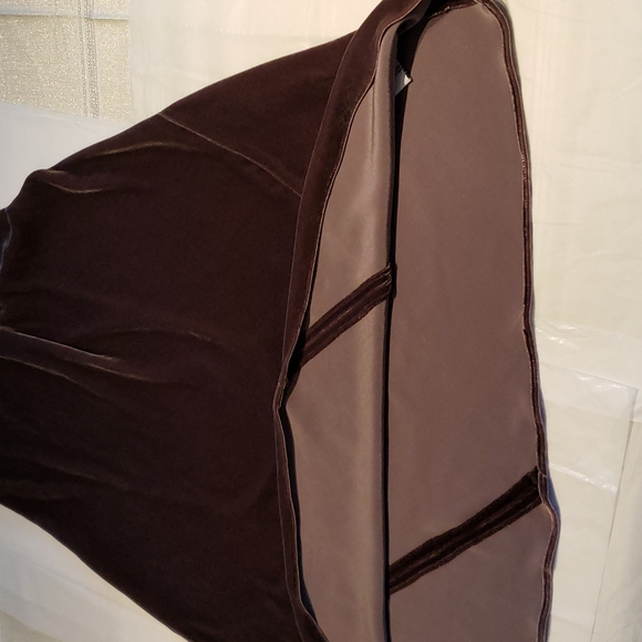 Calvin Klein NEW Silk Blend Velour Velvet Midi Dress Cowl Drape Neck Size 8 NWT - Picture 9 of 13